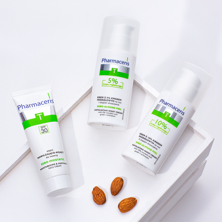 PHARMACERIS T SPF30 Sebo-Moist sejas krēms, 50 ml
