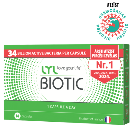 LYL BIOTIC kapsulas, 14 gab.