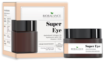 BIOBALANCE Super Firm acu krēms, 20 ml