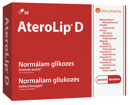ATEROLIP   D kapsulas, 30 gab.