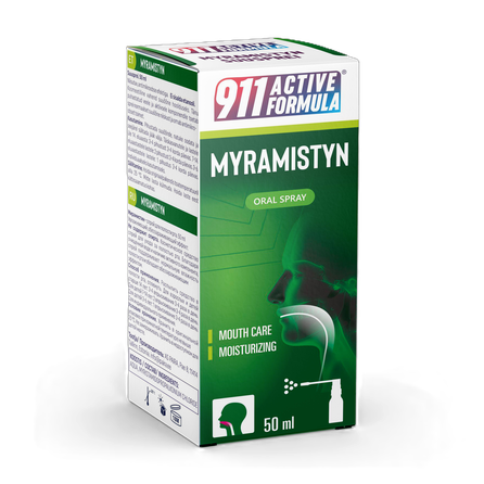 911 Myramistyn mutes sprejs, 50 ml