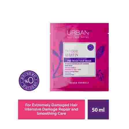 URBAN CARE Intense Keratin Pre-Wash maska matiem, 50 ml