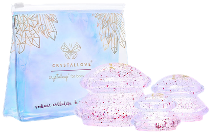 CRYSTALLOVE CrystalCup for Body komplekts, 1 gab.
