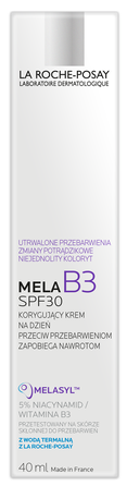 LA ROCHE-POSAY Mela B3 SPF30 sejas krēms, 40 ml