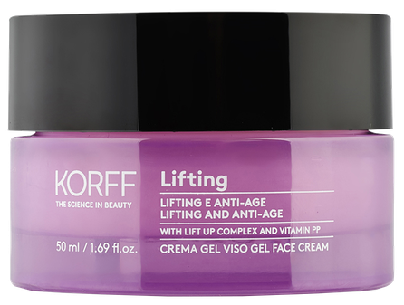 KORFF Lifting 40-76 gelveida pretnovecošanās ar liftinga efektu sejas krēms, 50 ml