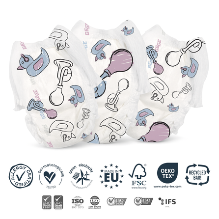 GEGE Genius Baby PNTS (12-17 kg) Junior 5 biksītes, 36 gab.