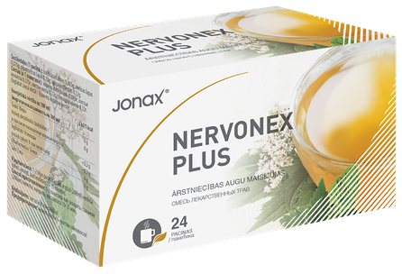 JONAX Nervonex Plus tēja maisiņos, 24 gab.