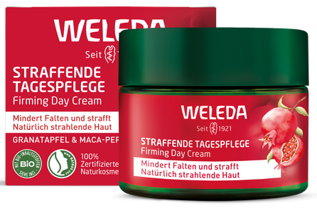 WELEDA Pomegranate & Maca Root Nostiprinošs Dienas sejas krēms, 40 ml