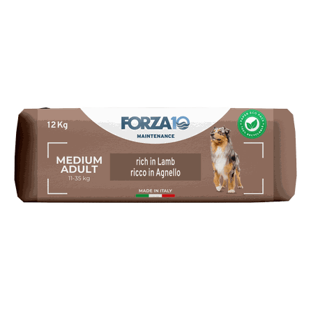FORZA10 Maintenance Medium Adult Ar Jēru, Suņiem sausā barība, 12 kg