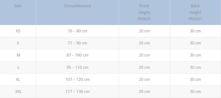PRIM Spine Modular High (XXL) muguras ortoze, 1 gab.