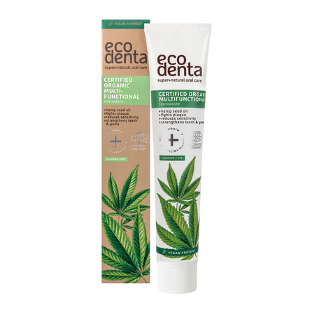 ECODENTA  With Hemp Oil  zobu pasta, 75 ml