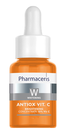 PHARMACERIS W Antiox Vit C Brightening with 15% Vit C koncentrāts, 30 ml