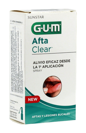GUM Afta Clear sprejs, 15 ml
