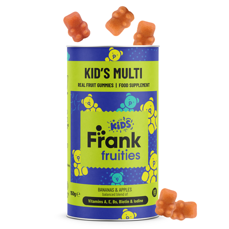 FRANK FRUITIES Kids Multi želejas lācīši, 60 gab.