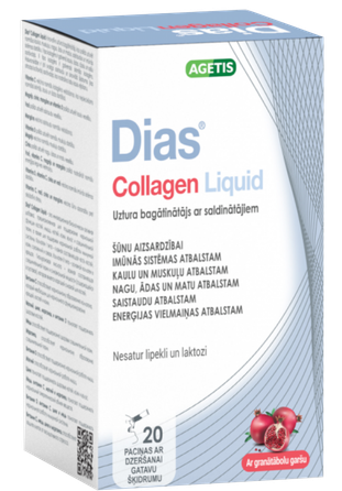 DIAS Collagen Liquid kolagēns, 20 gab.
