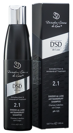 DSD De Luxe Dixidox 2.1 šampūns, 200 ml
