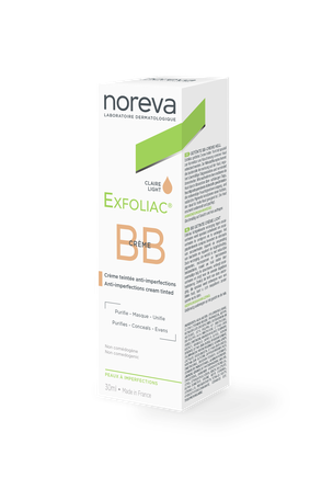 NOREVA Exfoliac BB Light sejas krēms, 30 ml
