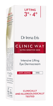 CLINIC WAY  3+4 Lifting acu krēms, 15 ml