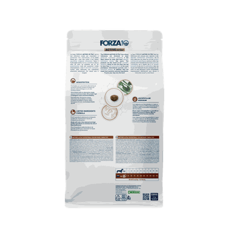 FORZA10 Active Vetdiet Intestinal Colon Fase 2  Mini/Toy, Suņiem sausā barība, 1.5 kg