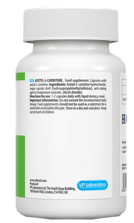 VPLAB Acetyl L-Carnitine kapsulas, 60 gab.