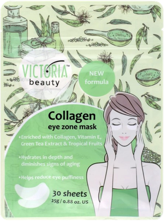 VICTORIA BEAUTY Collagen maska ādai ap acīm, 30 gab.