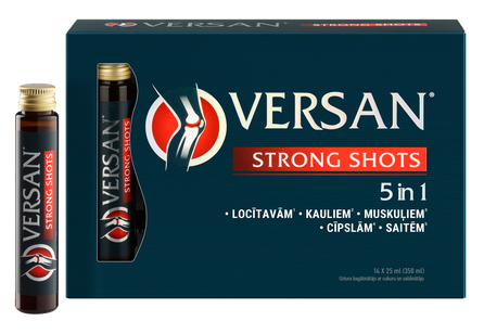VERSAN  Strong Shots 25 ml  pudelītes, 14 gab.