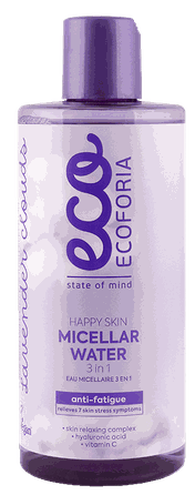 ECOFORIA Lavender Clouds 3in1 micelārais ūdens, 300 ml