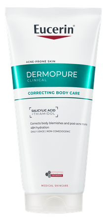 EUCERIN DermoPure Clinical Correcting ķermeņa krēms, 200 ml