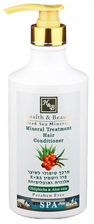 HEALTH&BEAUTY Dead Sea Minerals Sea Buckthorn & Aloe Vera matu kondicionieris, 780 ml