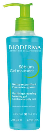 BIODERMA Sebium attīrošs līdzeklis, 200 ml