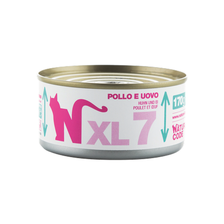 NATURAL CODE XL7 Vista Un Olas mitrā barība, 170 g