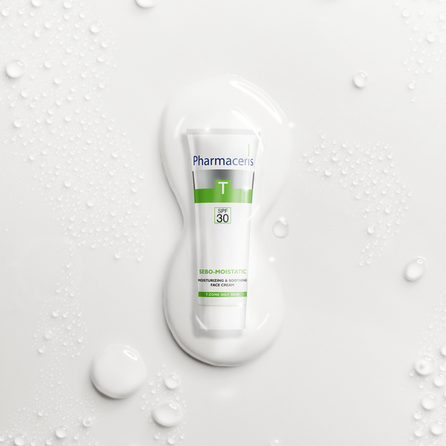 PHARMACERIS T SPF30 Sebo-Moist sejas krēms, 50 ml