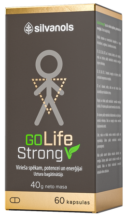SILVANOLS GoLife Strong V kapsulas, 60 gab.