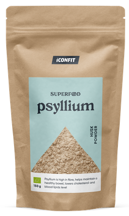 ICONFIT  Organic Psyllium Husk pulveris, 150 g