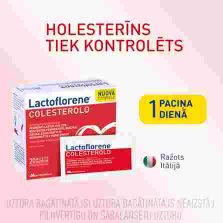 LACTOFLORENE Colesterolo pulveris iekšķīgi lietojama šķīduma pagatavošanai, 20 gab.