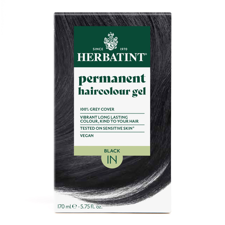 HERBATINT 1N Black matu krāsa, 170 ml