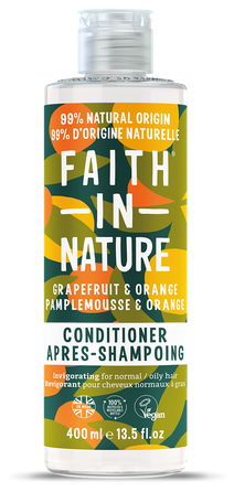 FAITH IN NATURE Grapefruit & Orange matu kondicionieris, 400 ml