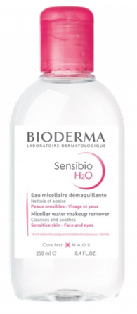 BIODERMA Sensibio H2O micelārais ūdens, 250 ml