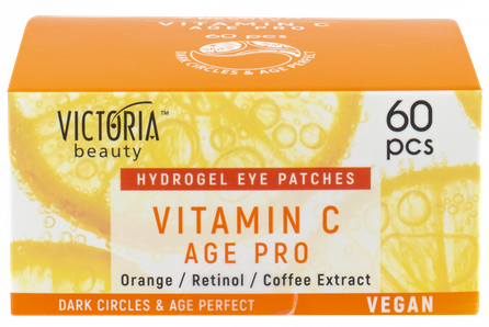VICTORIA BEAUTY Age Pro Vitamin C  gela acu spilventiņi, 60 gab.