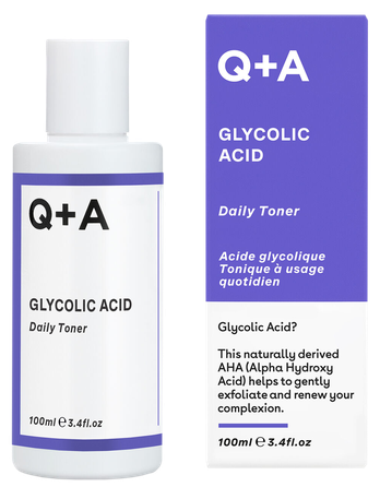 Q+A Glycolic Acid Daily toniks, 100 ml