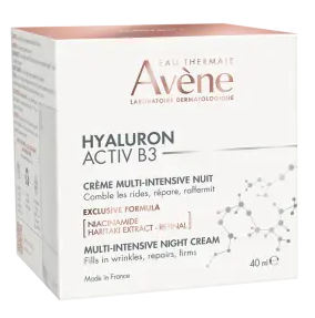 AVENE Hyaluron Activ B3 Multi-intensive nakts sejas krēms, 40 ml